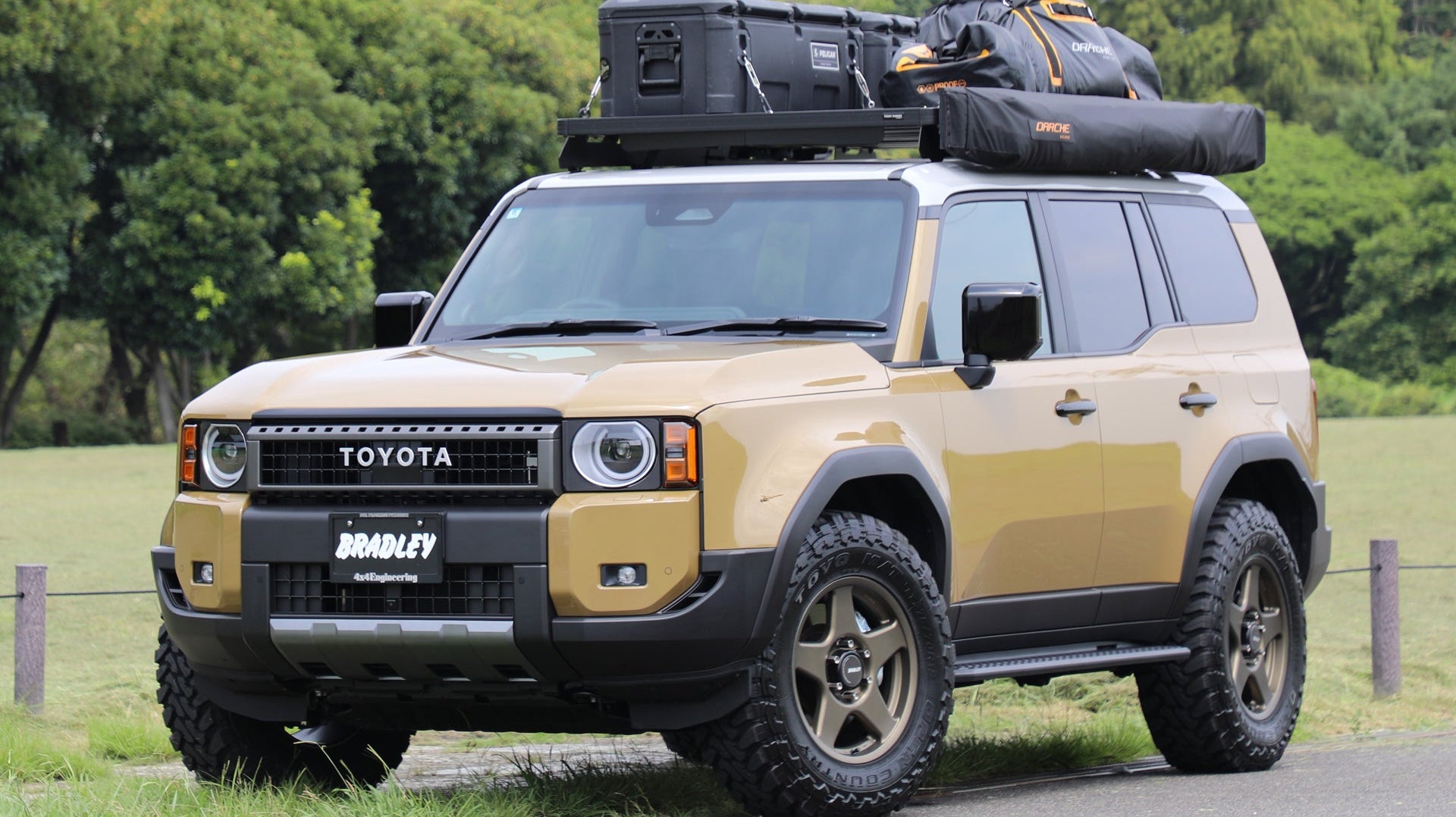 Toyota Land Cruiser 250 (2024+) with 18" BRADLEY V wheels