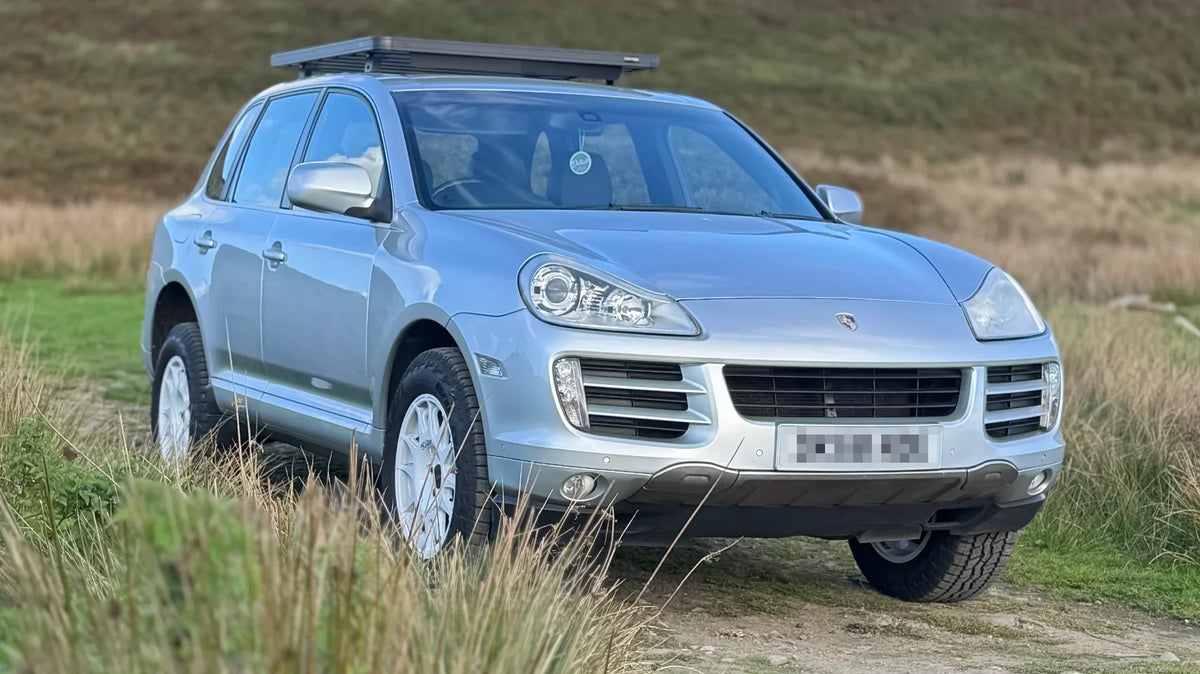 PORSCHE CAYENNE (2002+) EVO CORSE DAKARZERO WHEELS FRONT RUNNER SLIMLINE II ROOF RACK