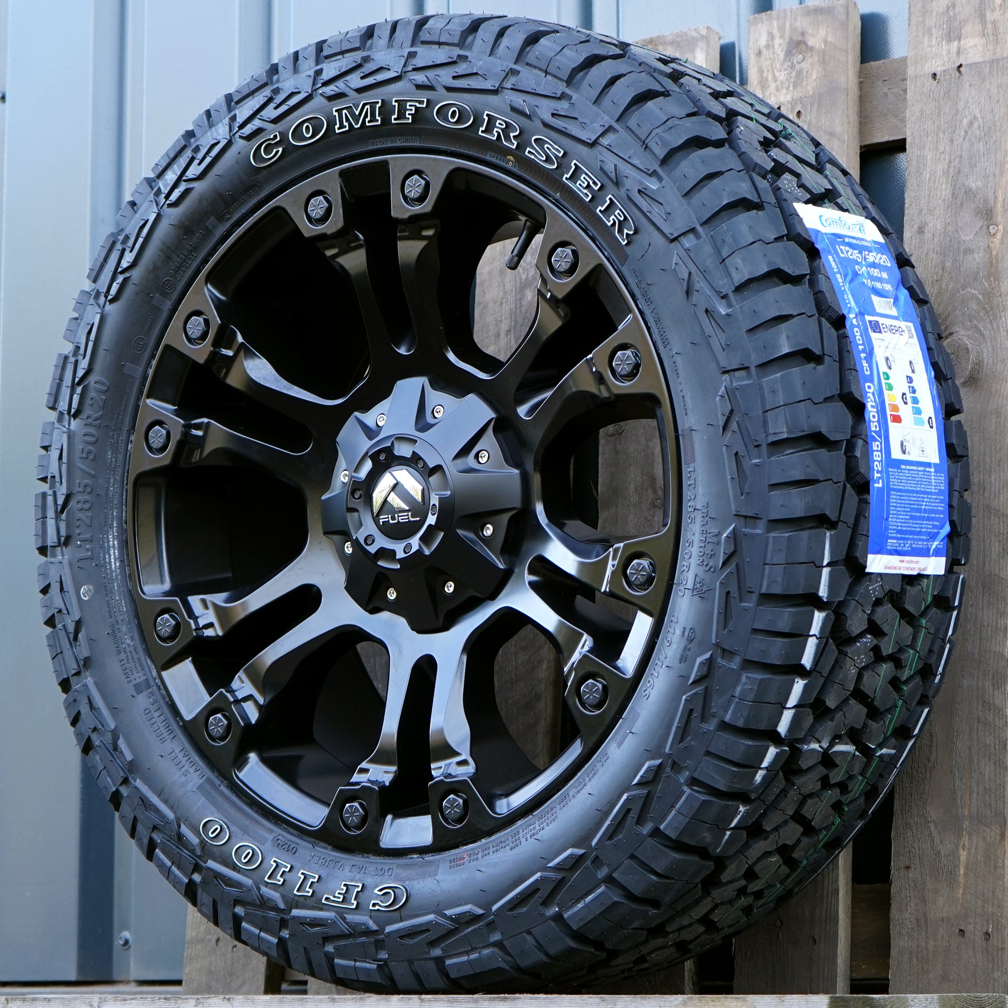 Fuel VAPOR 20" Wheel & Tyre Package for Volkswagen Amarok (2010+)