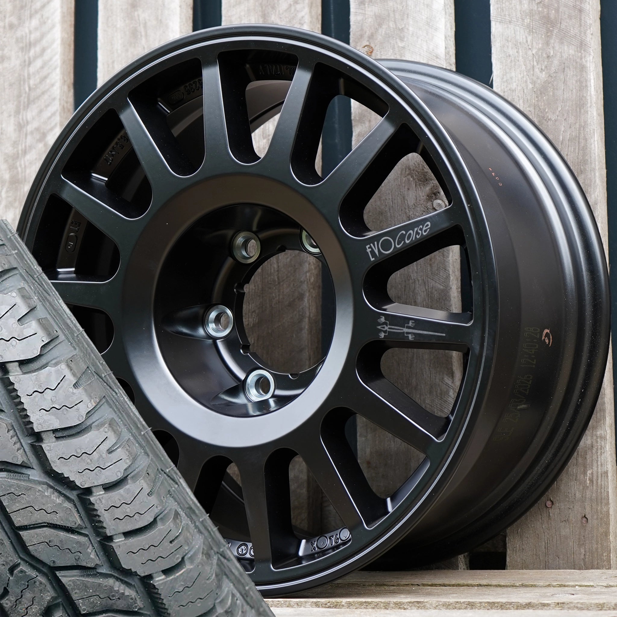 EVO Corse Nazca 17" Wheel & Tyre Package for Toyota Land Cruiser Prado 150 (2010+)