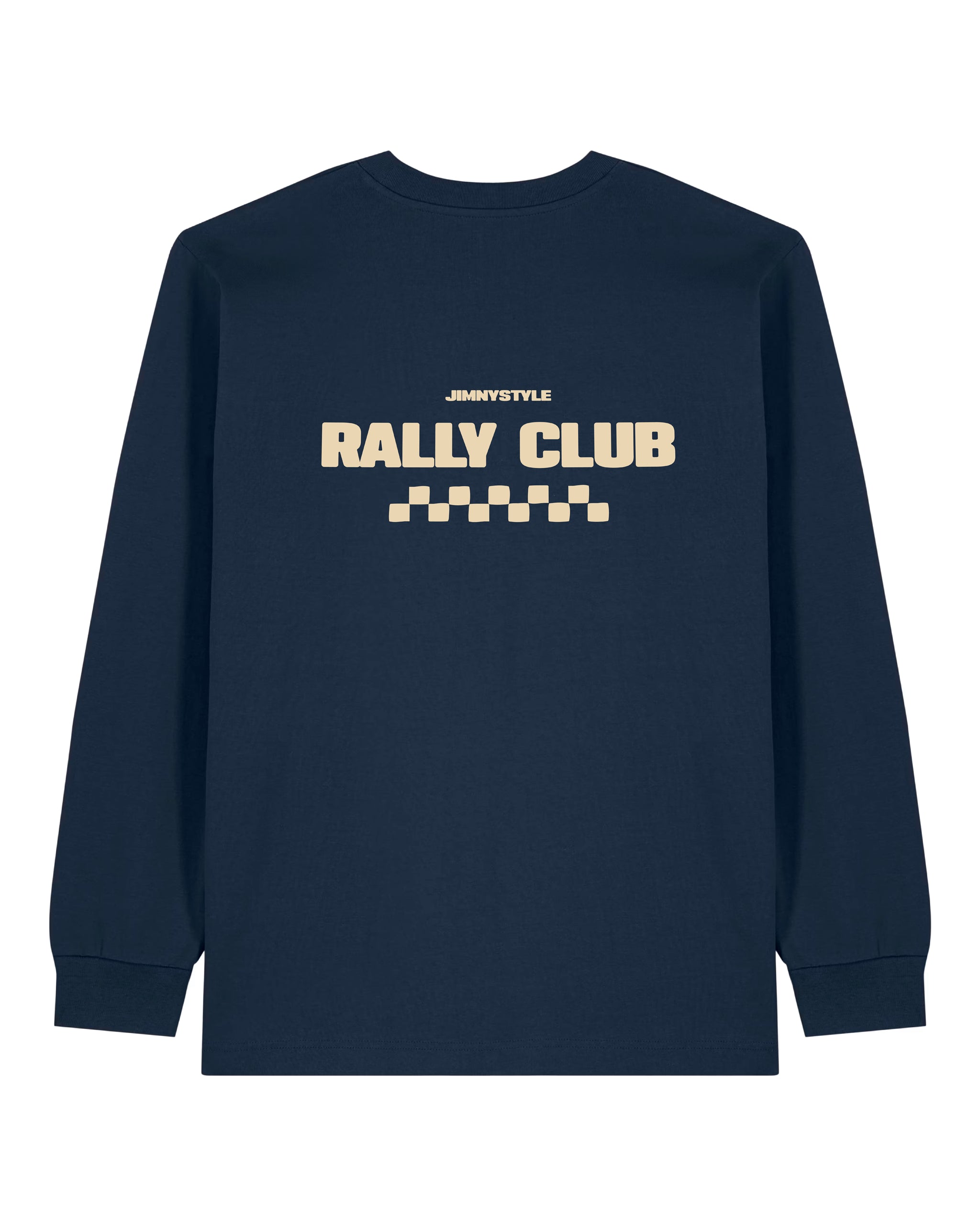 JIMNYSTYLE Rally Club T-Shirt - Long Sleeve - Navy Blue