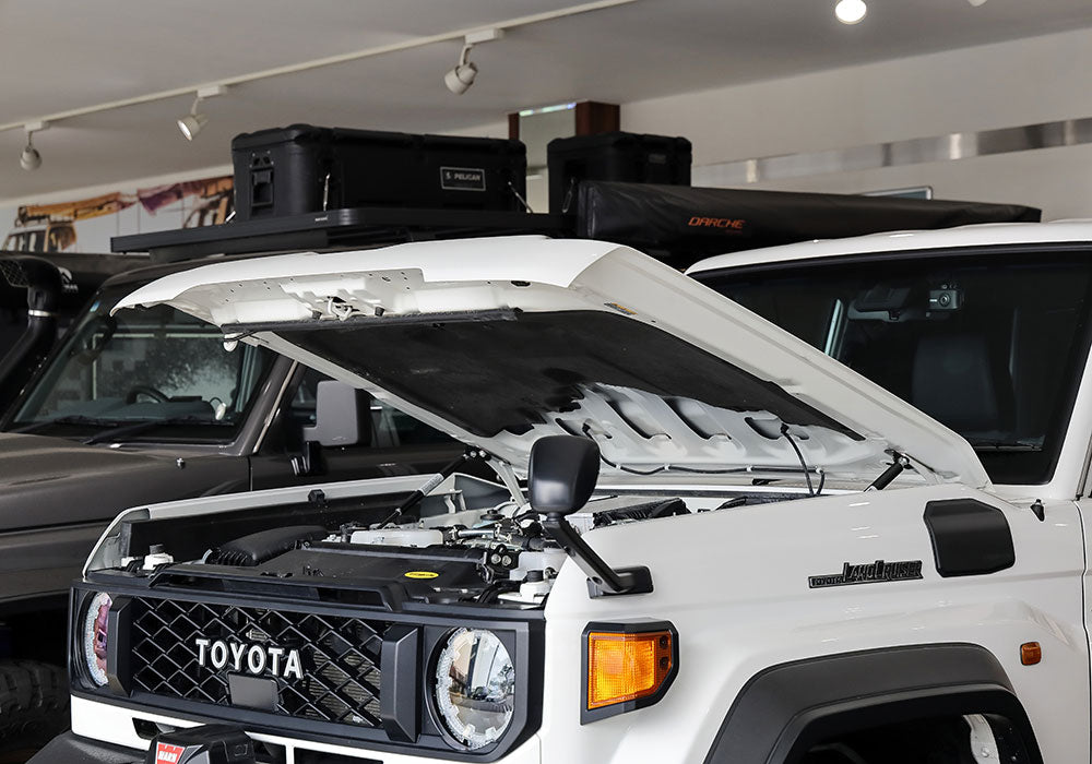 4x4 Engineering Service Bonnet Struts for Toyota Land Cruiser 70 Series (2023+)