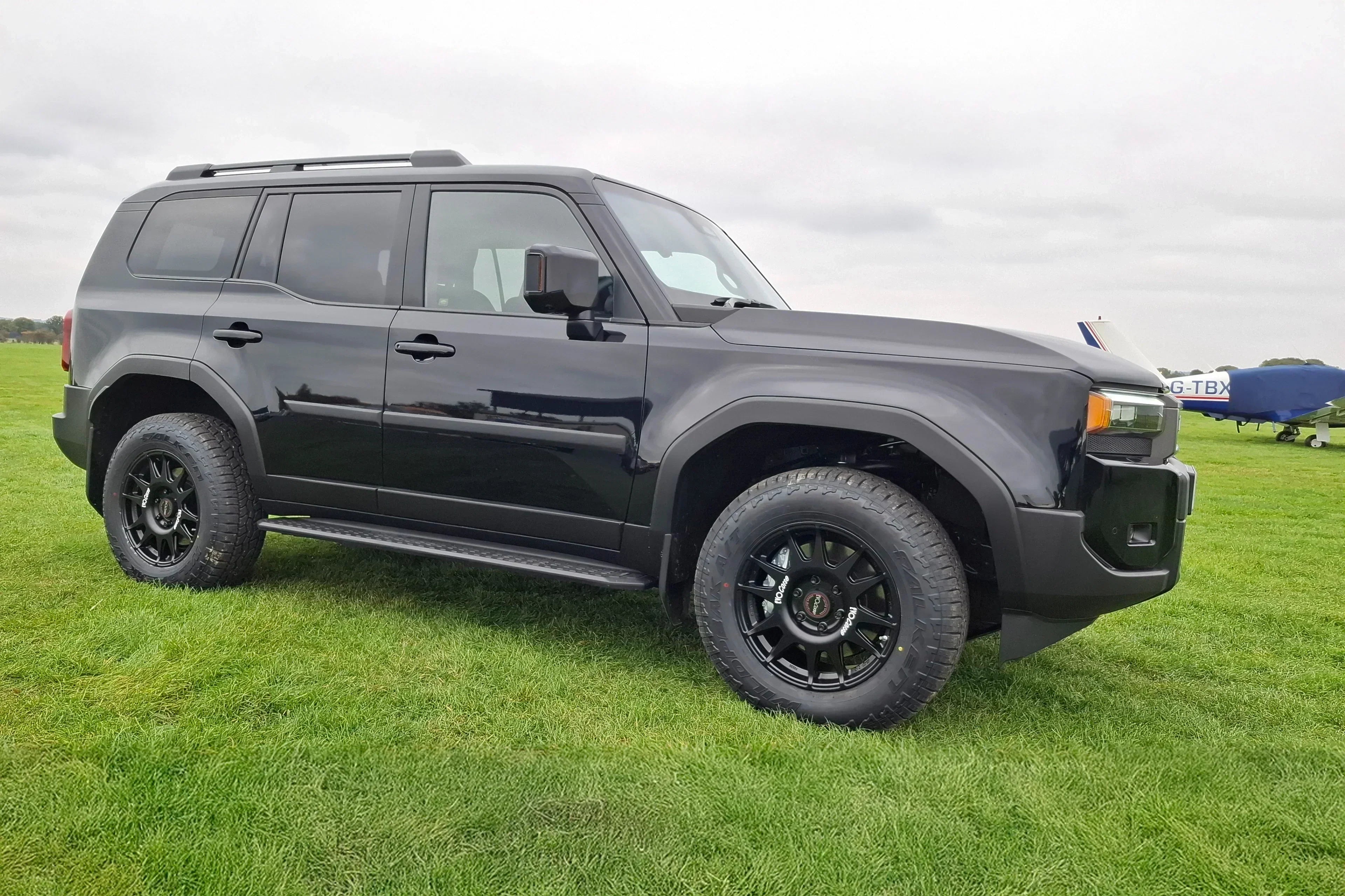 EVO Corse DakarZero 18" Wheel Package for Toyota Land Cruiser Prado 250 (2024+) with Falken Wildpeak AT3WA tyres in a 265/65R18 size.