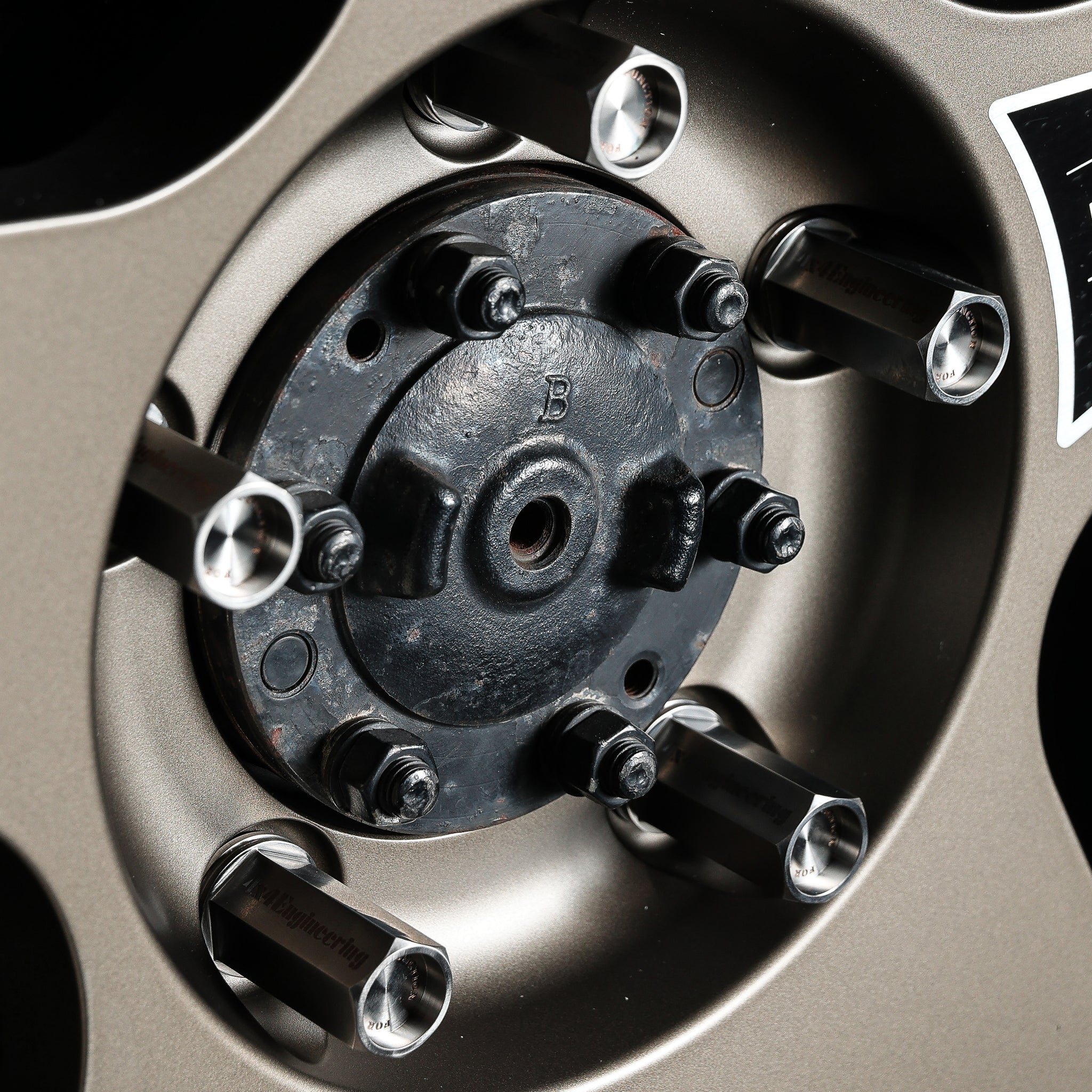 4x4 Engineering Service Titanium Wheel Lug Nut Set