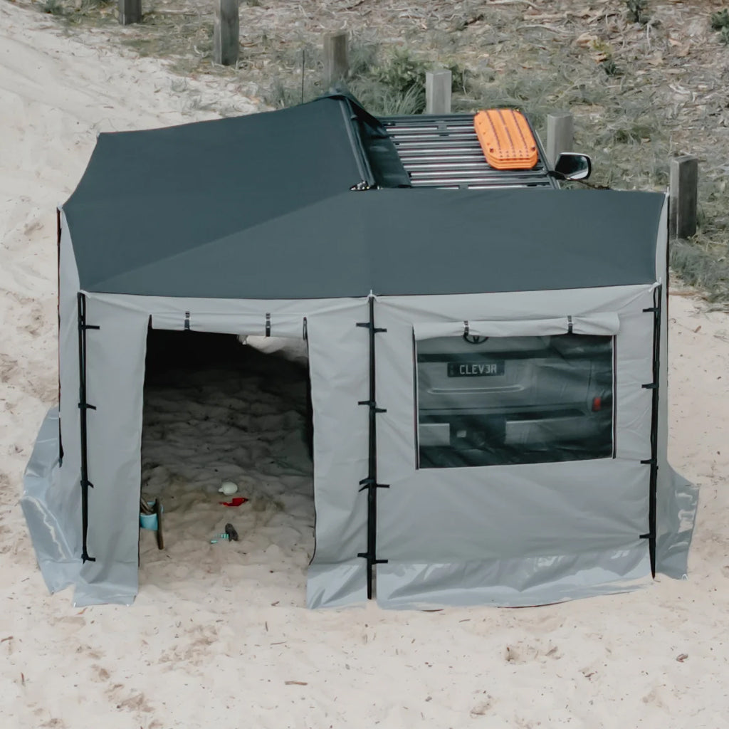 Clevershade Deluxe Awning Walls