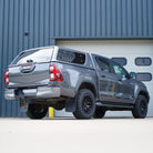 Magpie M-02 18" Wheel & Tyre Package for Toyota Hilux (2016+) With BF Goodrich KO2 All terrain Tyres Wheels on Hilux Invincible X