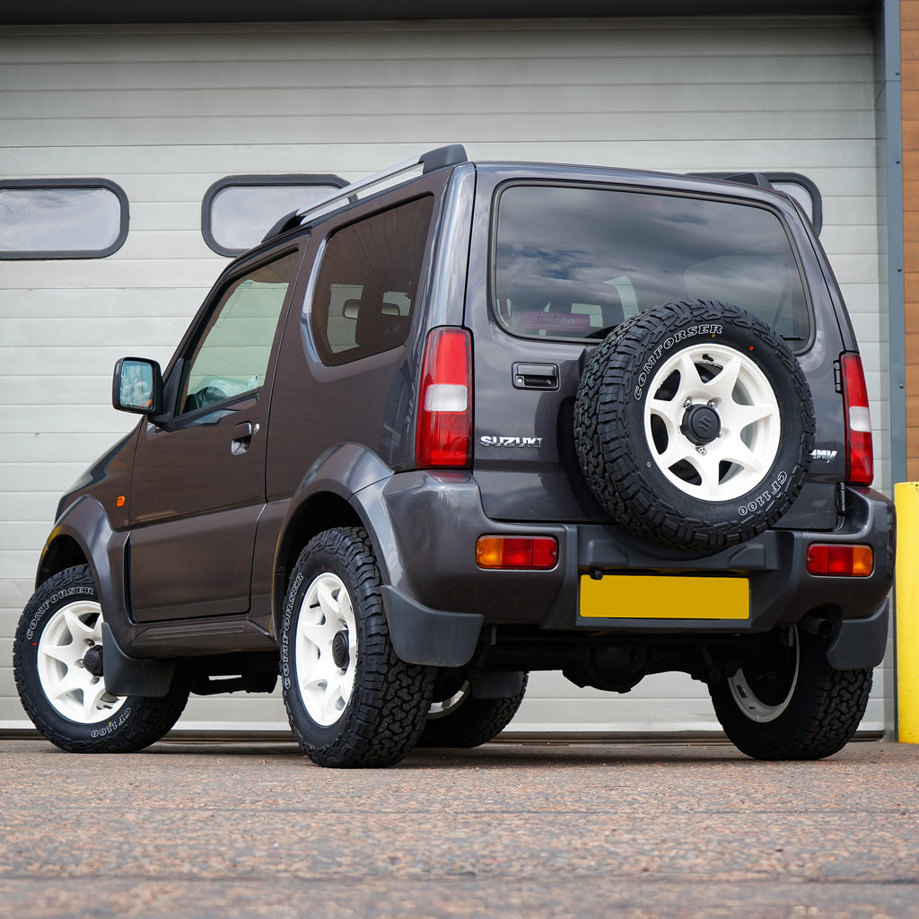 HIGH PEAK J-02 Wheel Package for Suzuki Jimny JB43 (1998+) Comforser Tyres