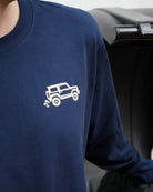 JIMNYSTYLE Rally Club T-Shirt - Long Sleeve - Navy Blue - Jimny Tshirt