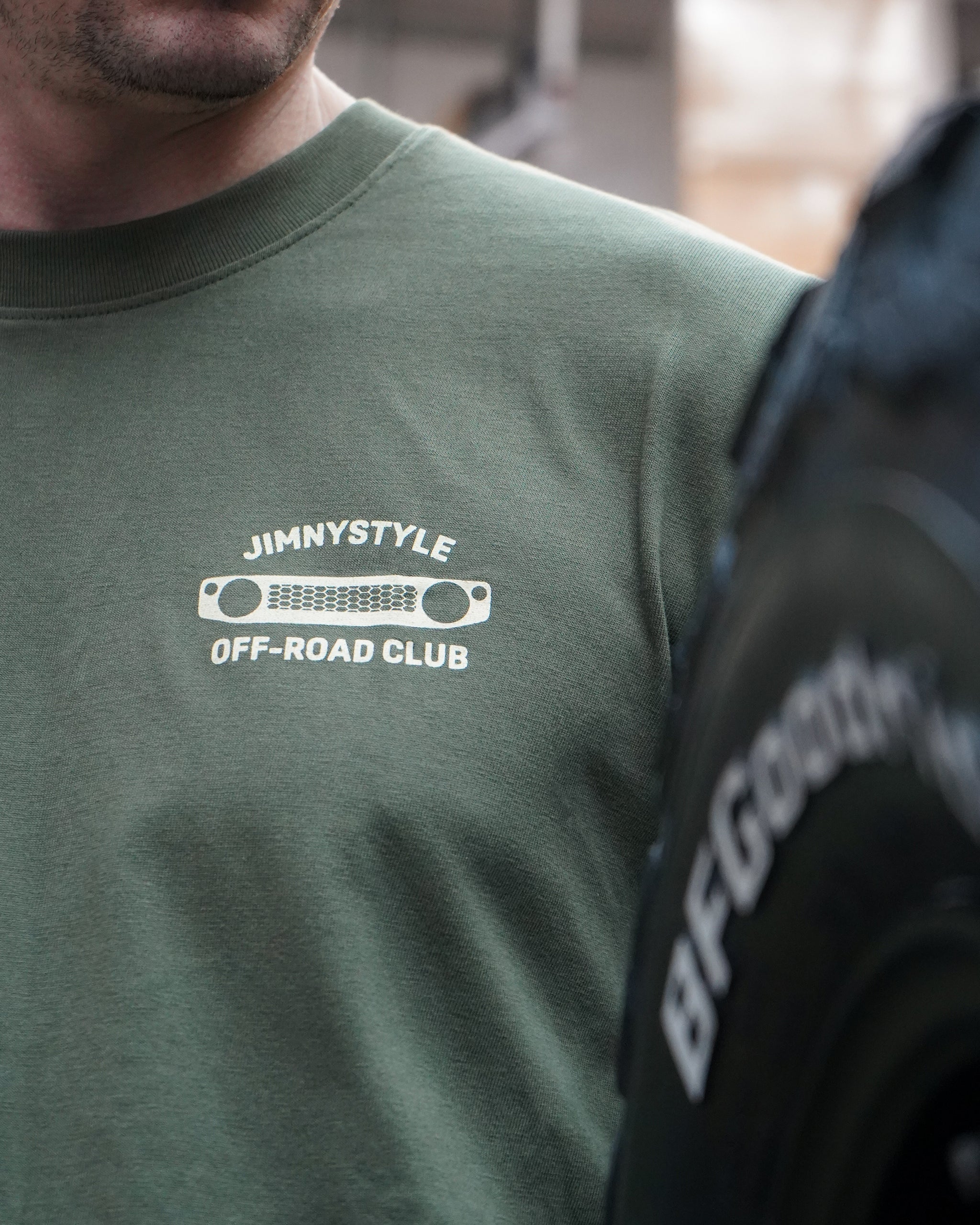 JIMNYSTYLE Off-Road Club T-Shirt - Moss Green