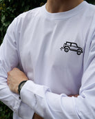 JIMNYSTYLE Rally Club T-Shirt - Long Sleeve - White - Jimny Tshirt