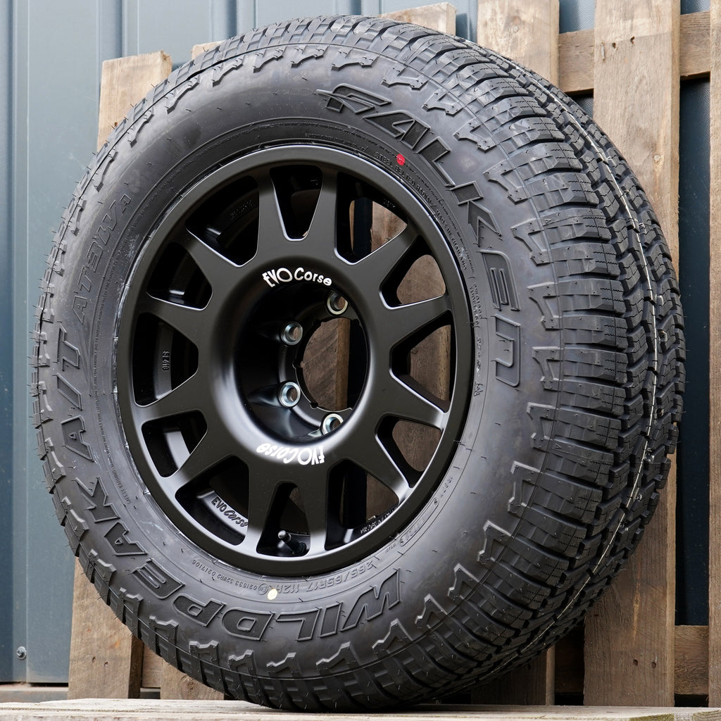 EVO Corse DakarZero 17" Wheel & Tyre Package for Toyota Land Cruiser Prado 150 (2010+)