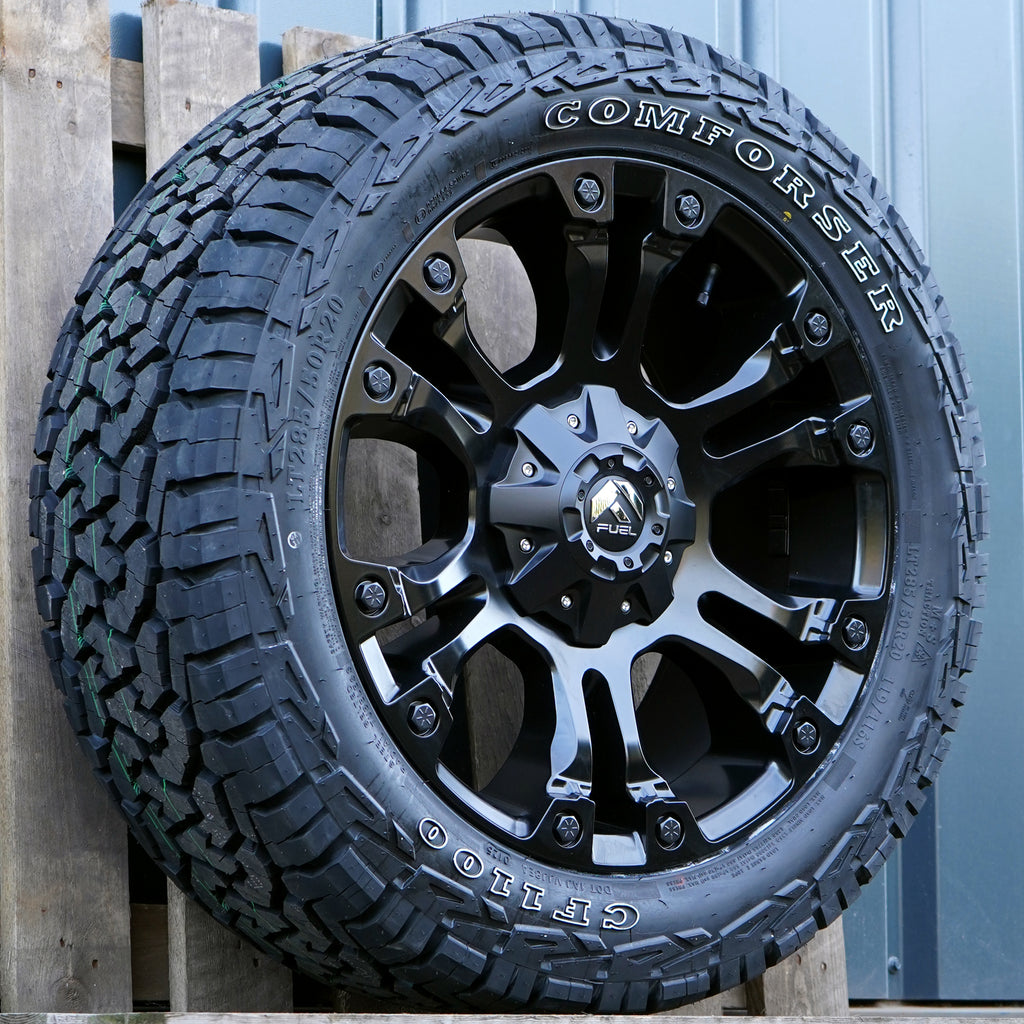 Fuel VAPOR 20" Wheel & Tyre Package for Volkswagen Amarok (2010+)