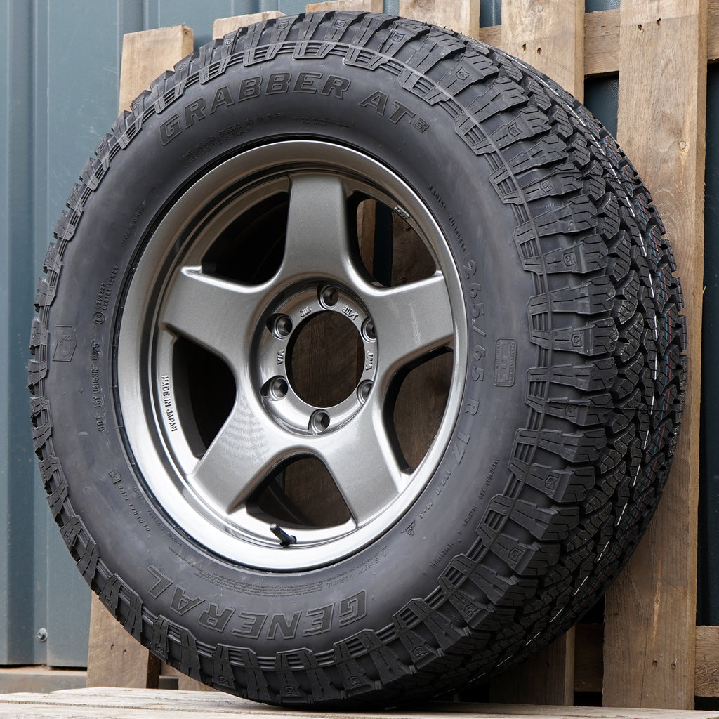 BRADLEY V 17" Wheel & Tyre Package for Toyota Hilux (2016+)