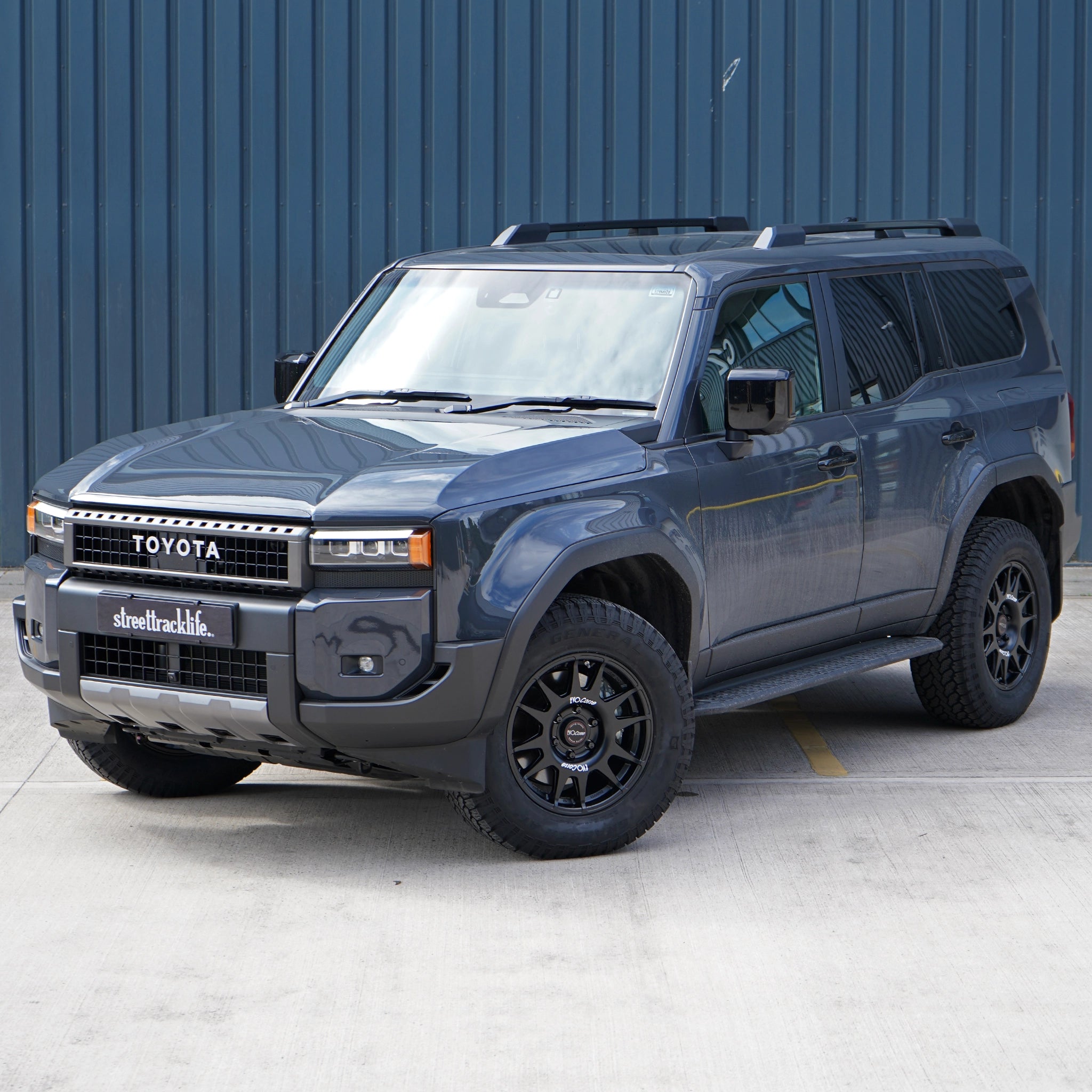 EVO Corse DakarZero 18" Wheel & Tyre Package for Toyota Land Cruiser Prado 250 (2024+) - General Grabber AT3 275/65R18