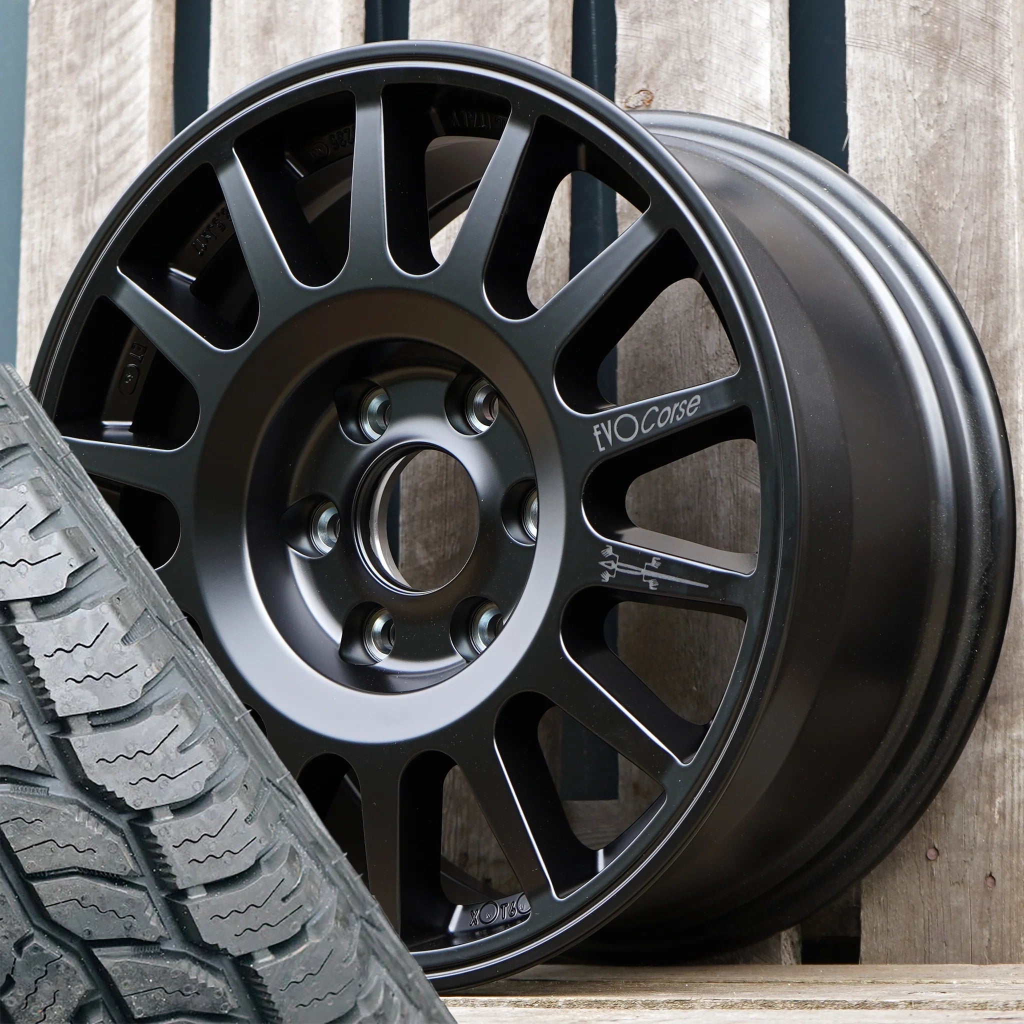 EVO Corse Nazca 17" Wheel & Tyre Package for INEOS Grenadier (2023+)
