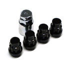 Black Locking Wheel Lug Nut Set