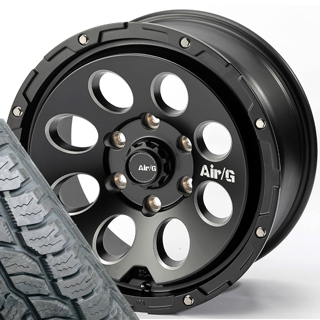 Air/G Massive 17" Wheel & Tyre Package for Toyota FJ Cruiser