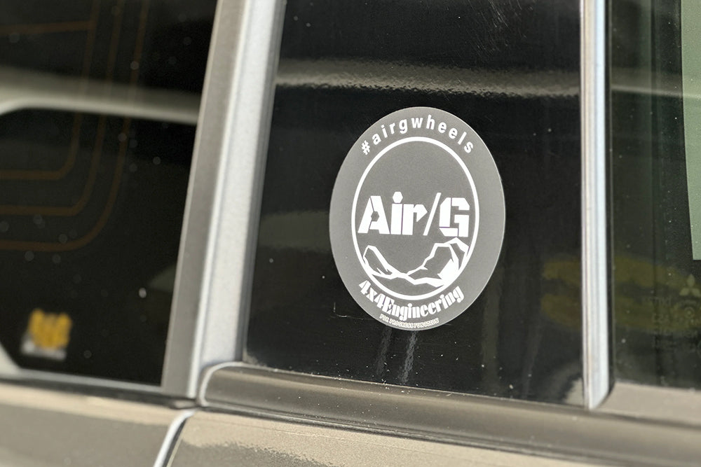 Air/G Wheels Circle Sticker