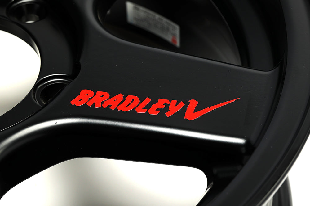 BRADLEY V Wheels Mini Sticker