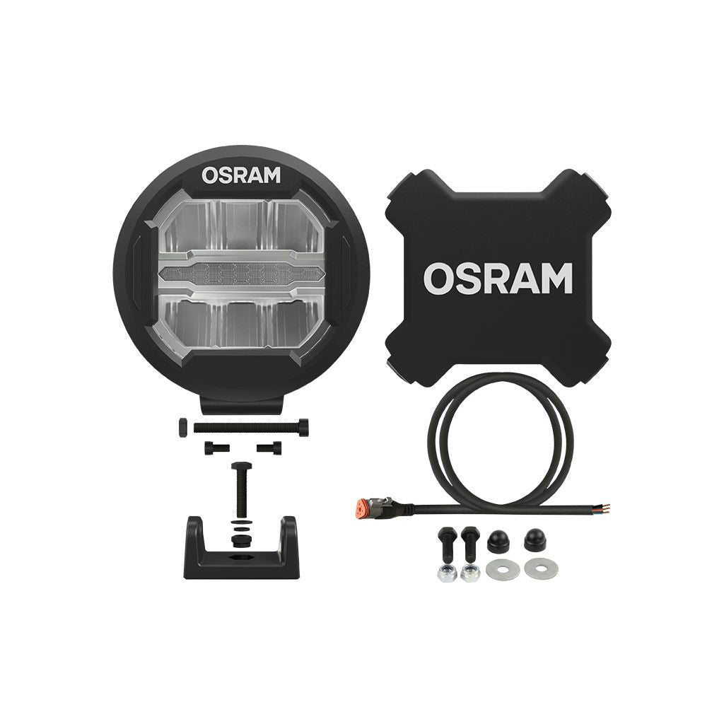 Front Runner 7” Osram LED Light Round MX180-CB Combo Beam and Mounting Kit